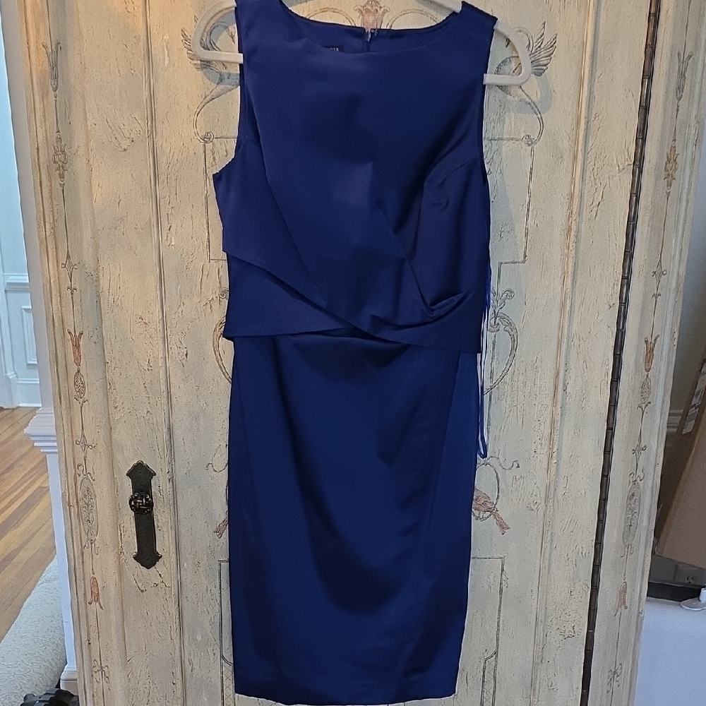 Talbots Royal Blue Midi Dress